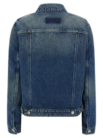 MM6 Maison Margiela Numeric Signature MM6 Jacket Blue, view 2