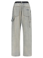 MM6 Maison Margiela Numeric Signature MM6 Jeans Blue, view 2
