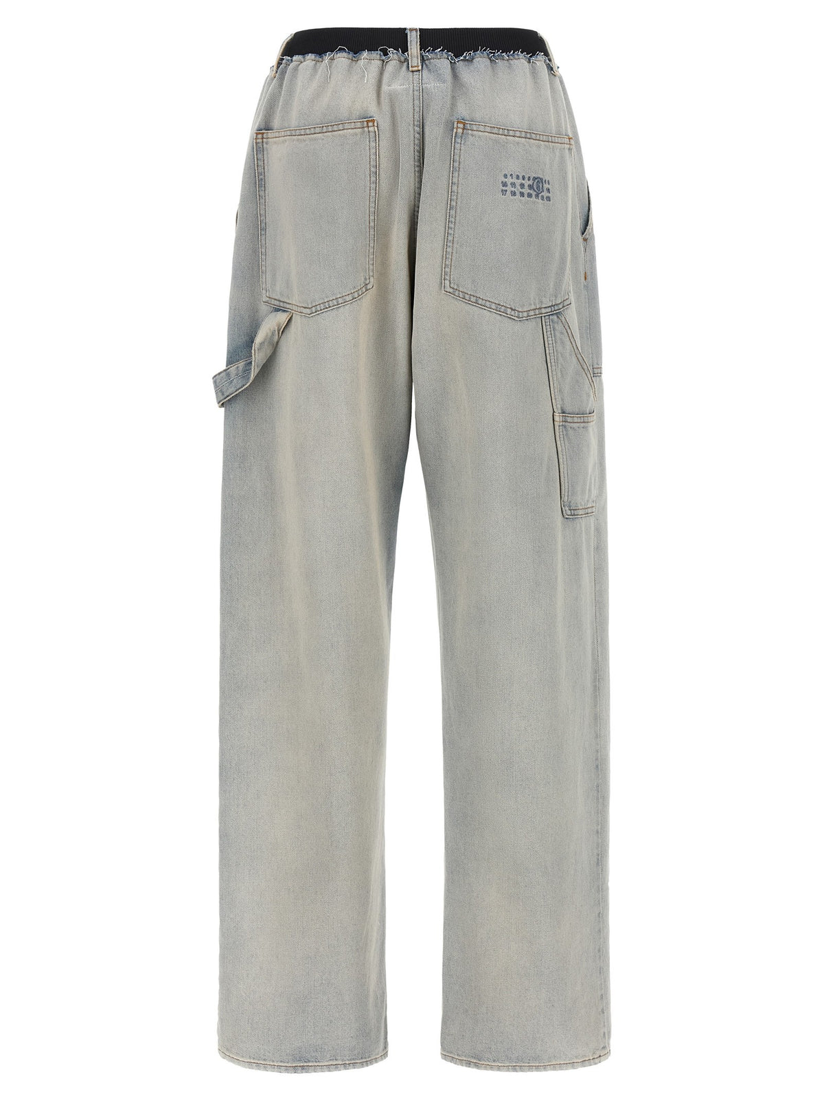 MM6 Maison Margiela Numeric Signature MM6 Jeans Blue