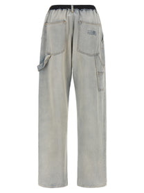 MM6 Maison Margiela Numeric Signature MM6 Jeans Blue