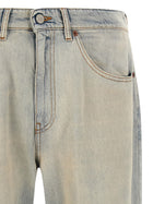 MM6 Maison Margiela Numeric Signature MM6 Jeans Blue, view 3