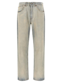 MM6 Maison Margiela Numeric Signature MM6 Jeans Blue