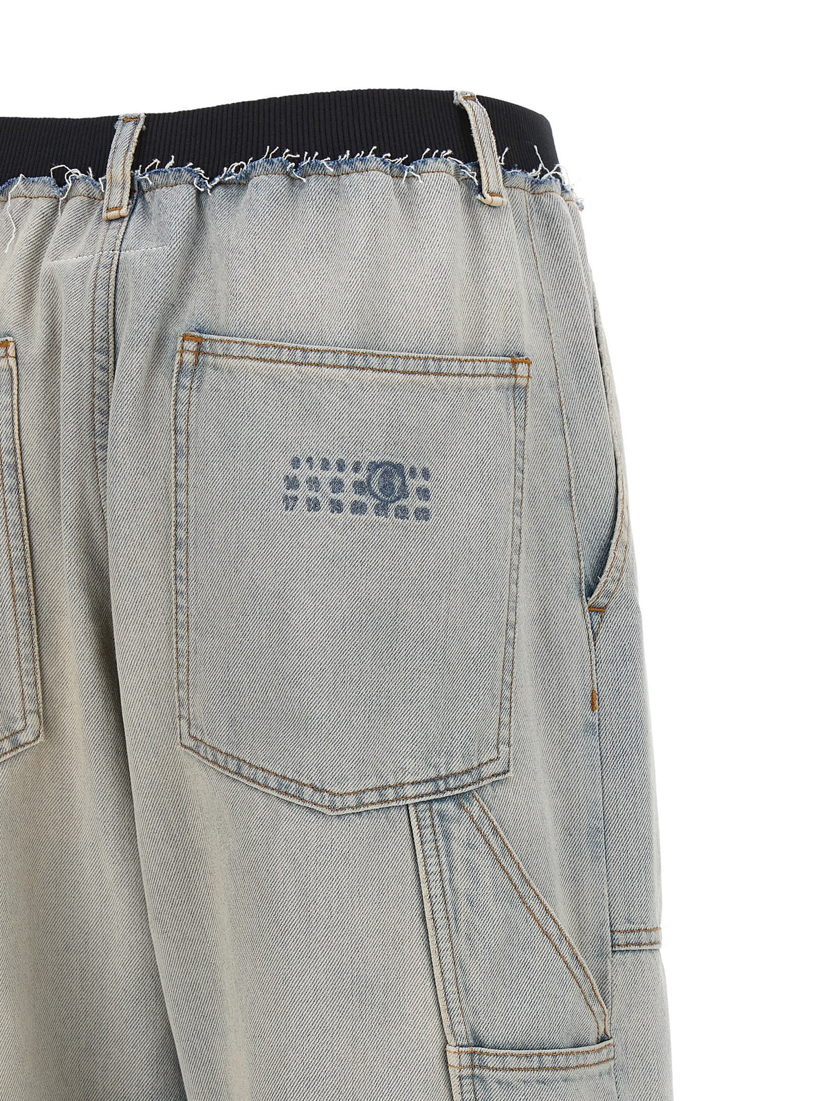 MM6 Maison Margiela Numeric Signature MM6 Jeans Blue