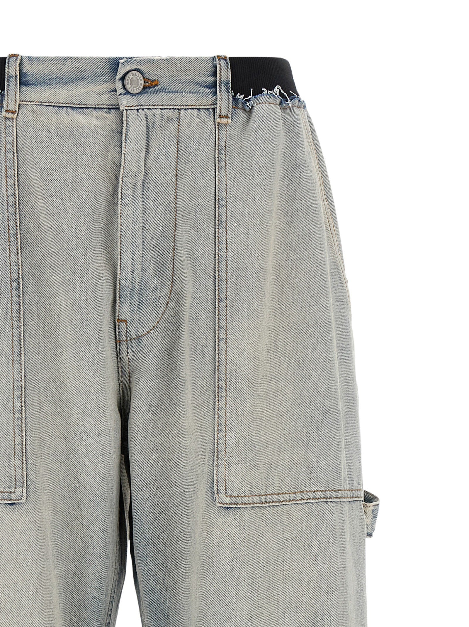 MM6 Maison Margiela Numeric Signature MM6 Jeans Blue