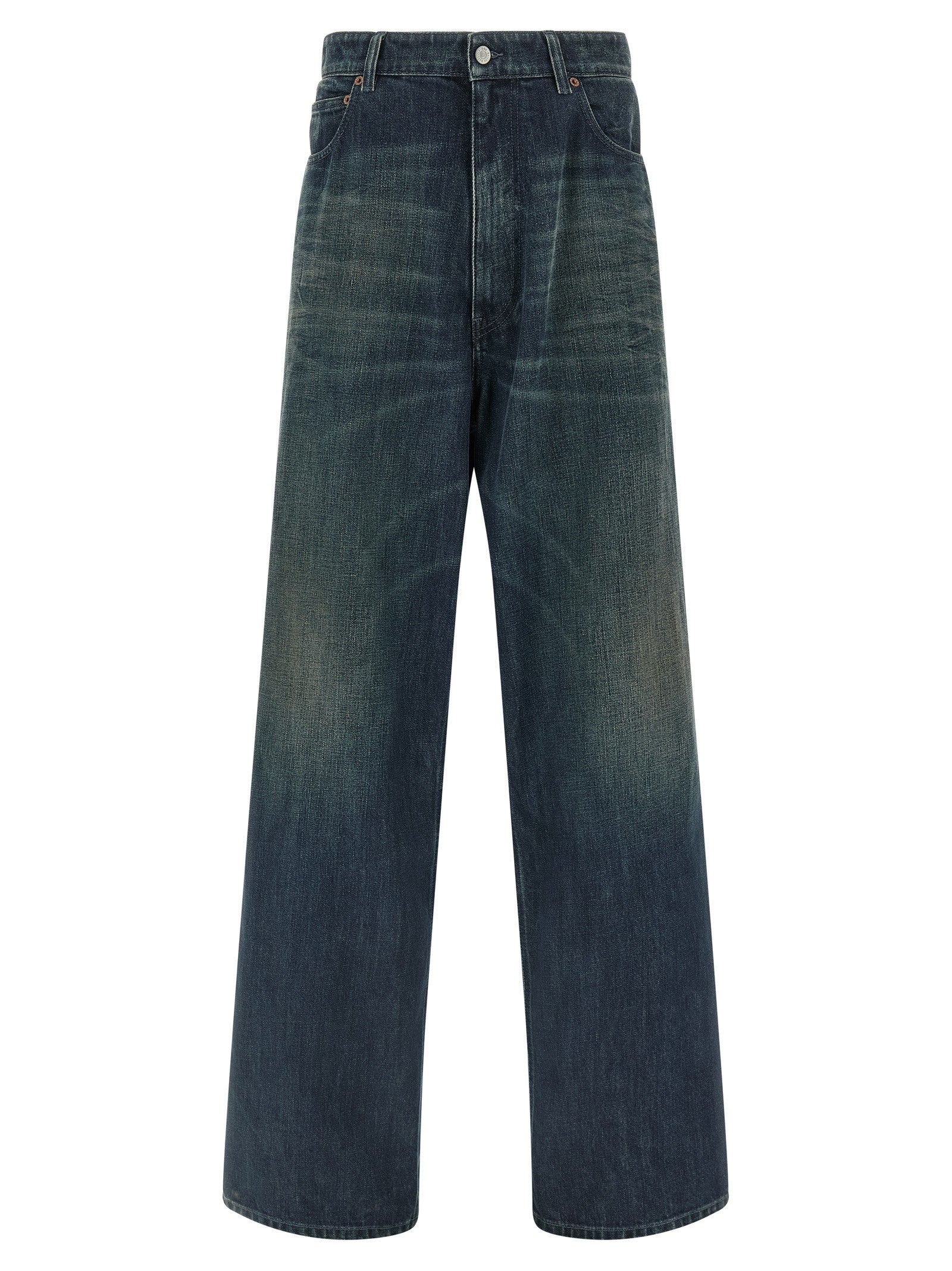 MM6 Maison Margiela Numeric Signature MM6 Jeans Blue