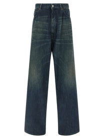 MM6 Maison Margiela Numeric Signature MM6 Jeans Blue