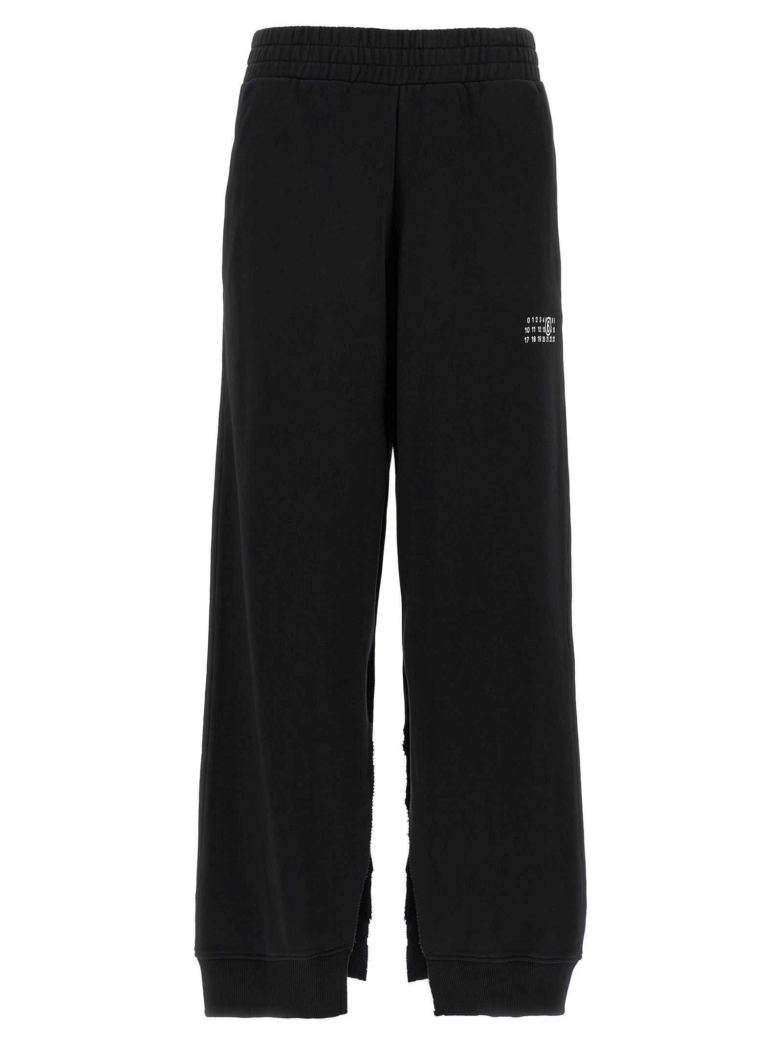 MM6 Maison Margiela Numeric Signature MM6 Joggers Black