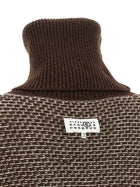 MM6 Maison Margiela Numeric Signature MM6 Reversible Dress Brown, view 6