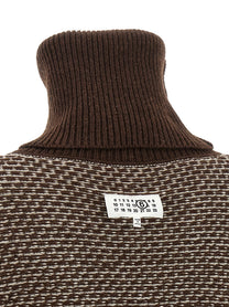 MM6 Maison Margiela Numeric Signature MM6 Reversible Dress Brown, view 6