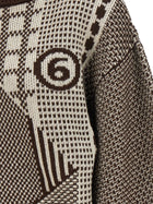 MM6 Maison Margiela Numeric Signature MM6 Reversible Dress Brown, view 5