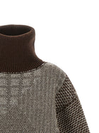 MM6 Maison Margiela Numeric Signature MM6 Reversible Dress Brown, view 4