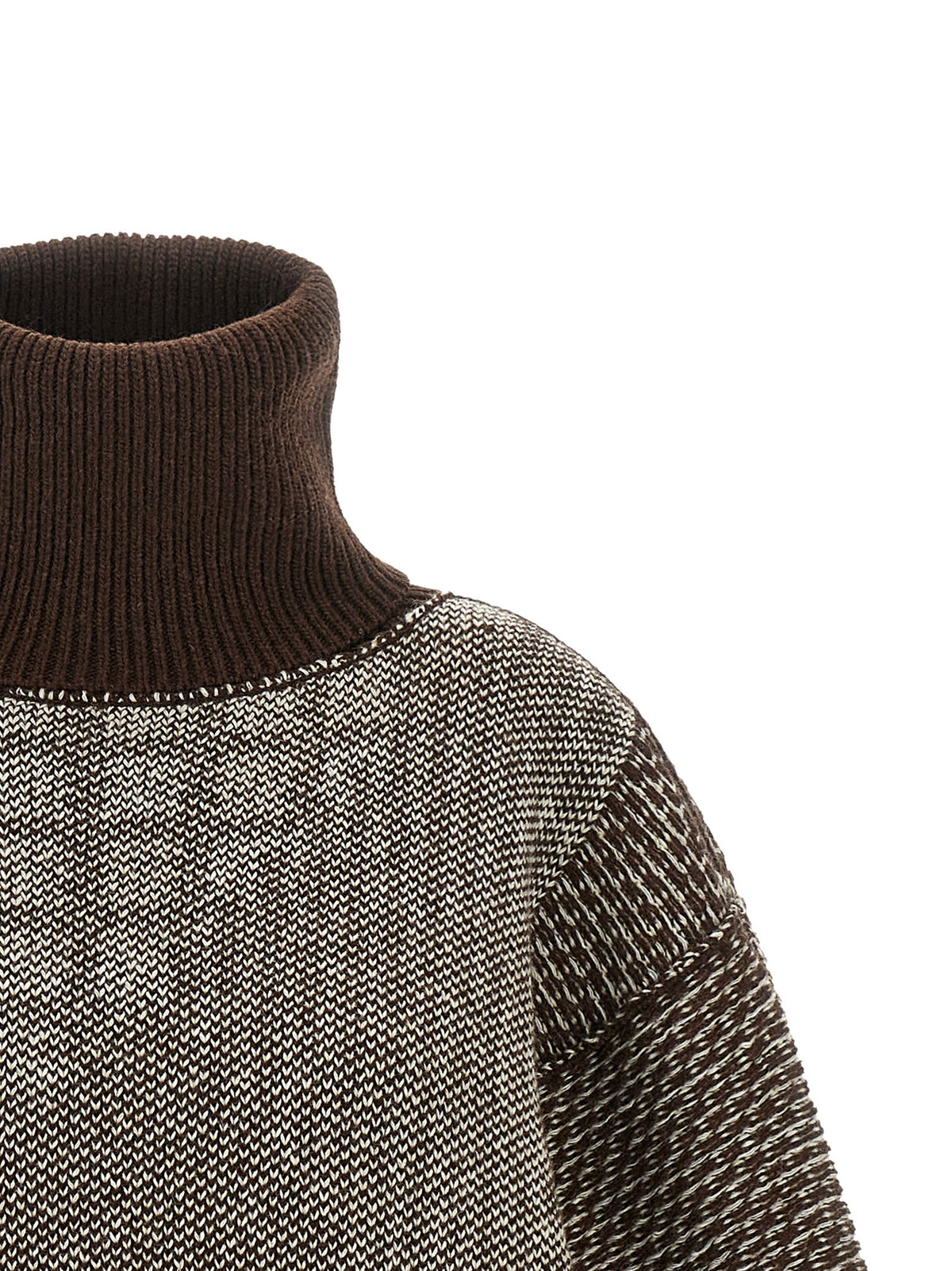 MM6 Maison Margiela Numeric Signature MM6 Reversible Dress Brown, view 4