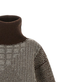 MM6 Maison Margiela Numeric Signature MM6 Reversible Dress Brown, view 4