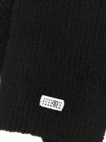 MM6 Maison Margiela Numeric Signature MM6 Scarf Black