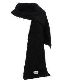 MM6 Maison Margiela Numeric Signature MM6 Scarf Black