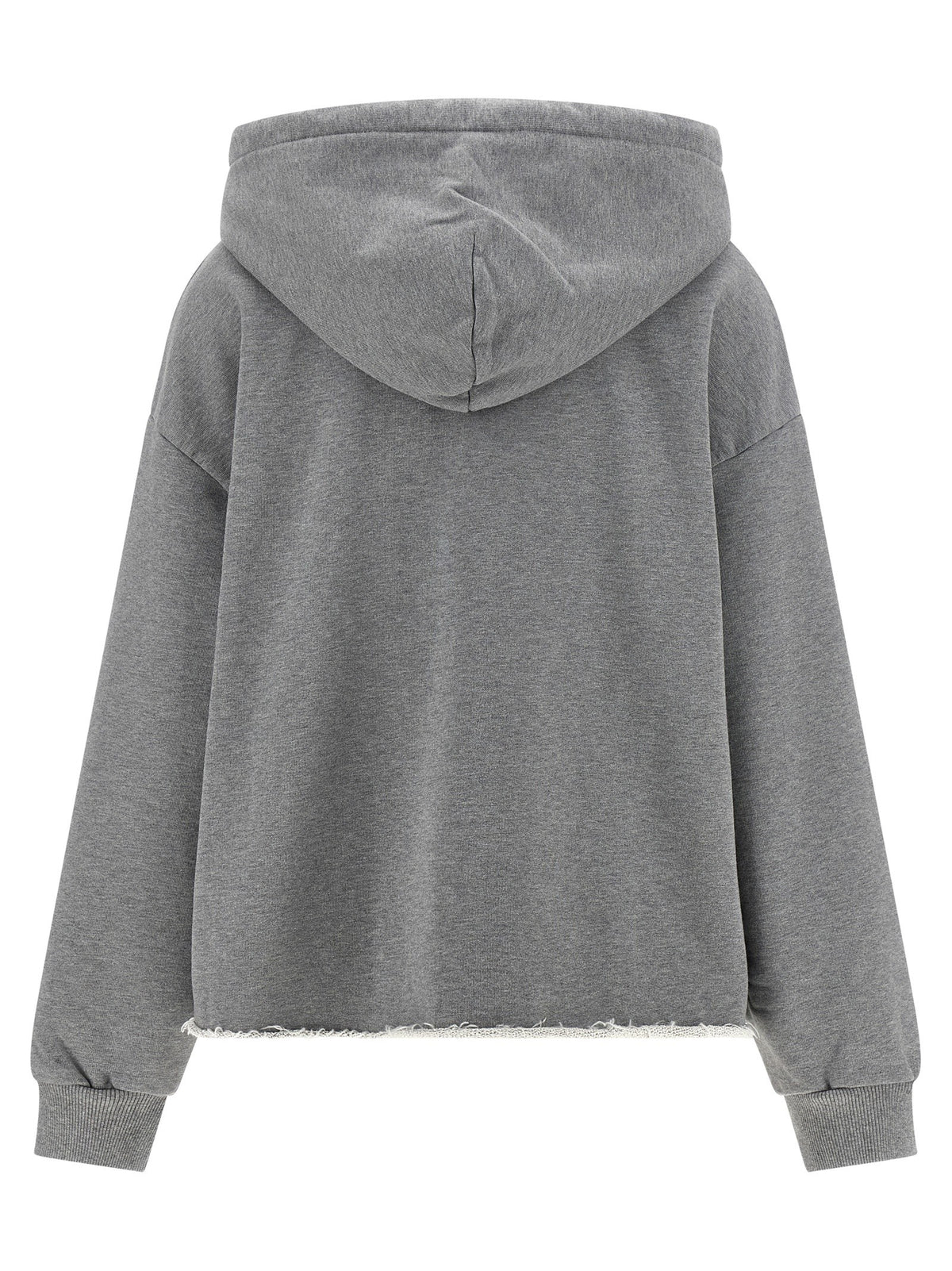 MM6 Maison Margiela Numeric Signature MM6 Spray Hoodie Grey, view 2