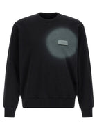 MM6 Maison Margiela Numeric Signature MM6 Spray Sweatshirt Black