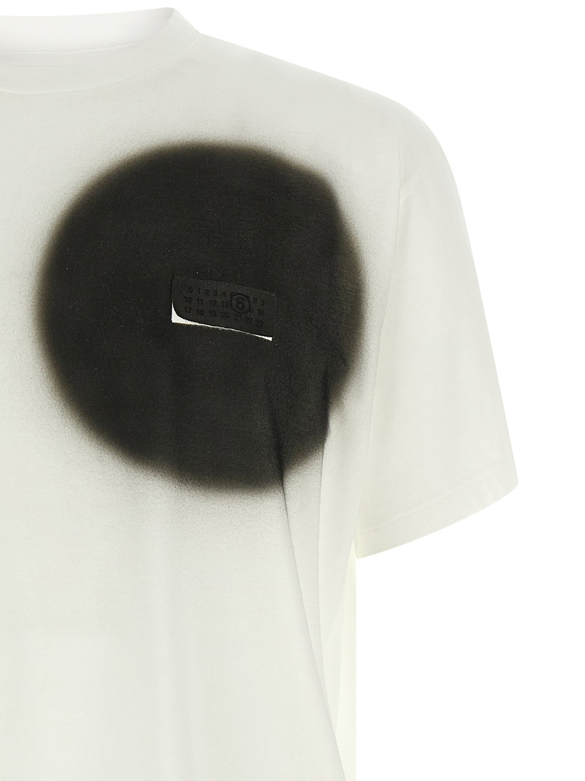 MM6 Maison Margiela Numeric Signature MM6 Spray Shirt White