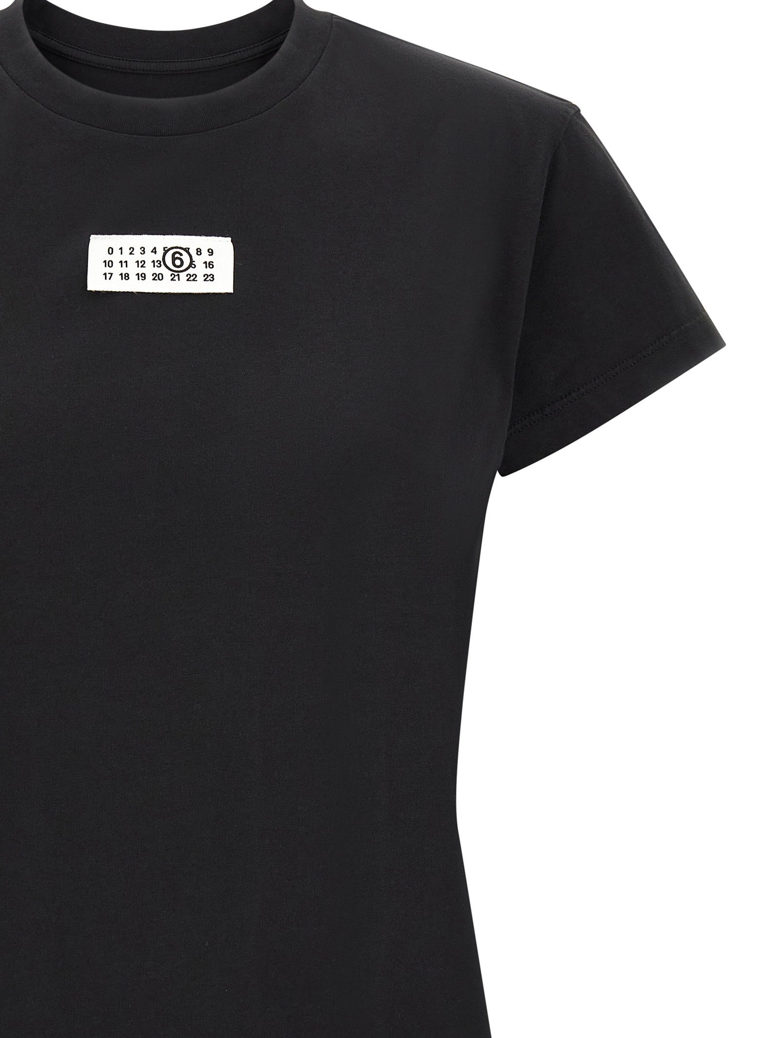 MM6 Maison Margiela Numeric Signature MM6 Shirt Black