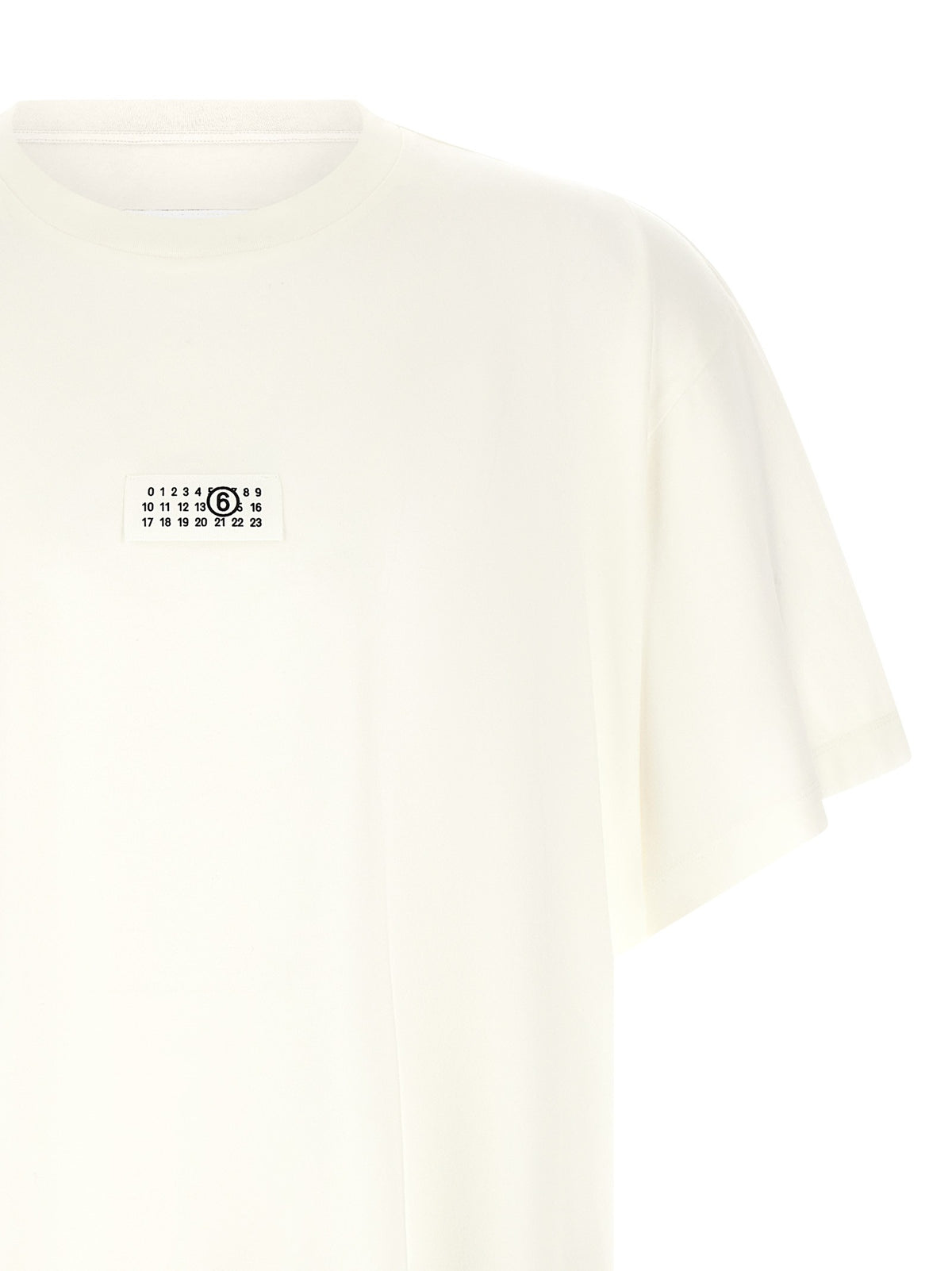 MM6 Maison Margiela Numeric Signature MM6 Shirt White