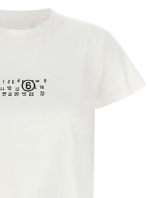 MM6 Maison Margiela Numeric Signature MM6 Upside Down Shirt White