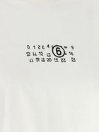 MM6 Maison Margiela Numeric Signature MM6 Upside Down Shirt White, view 4