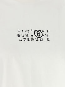 MM6 Maison Margiela Numeric Signature MM6 Upside Down Shirt White