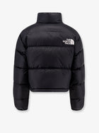 The North Face Women's Nuptse Nylon Down Jacket Black, view 2