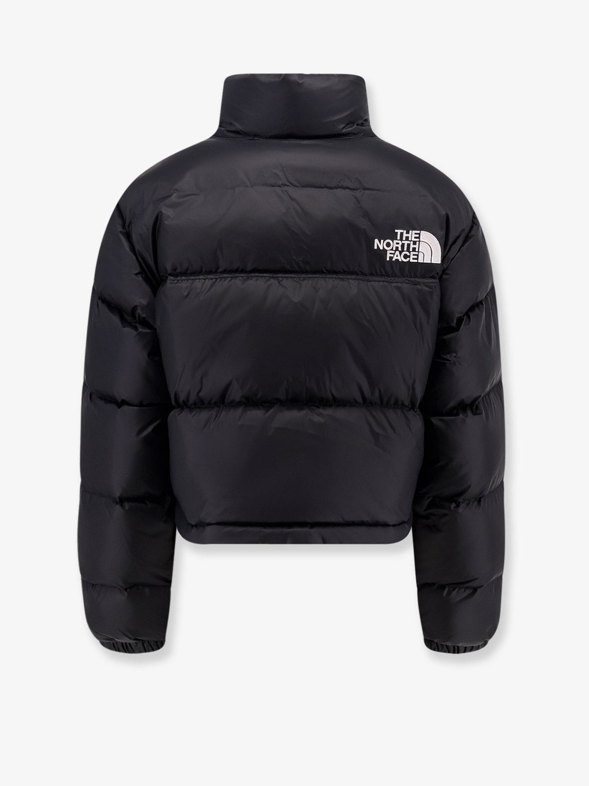 The North Face Women's Nuptse Nylon Down Jacket Black, view 2