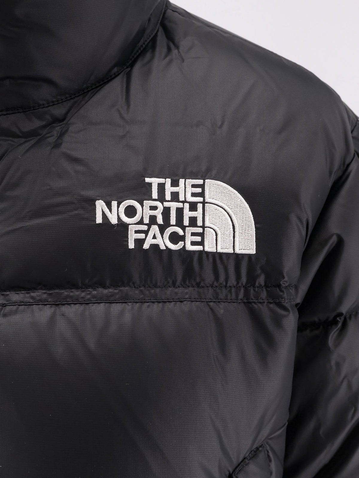 The North Face Women's Nuptse Nylon Down Jacket Black, view 3