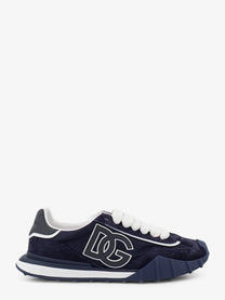 Dolce &amp; Gabbana Men's NY Nylon and Suede Sneakers White