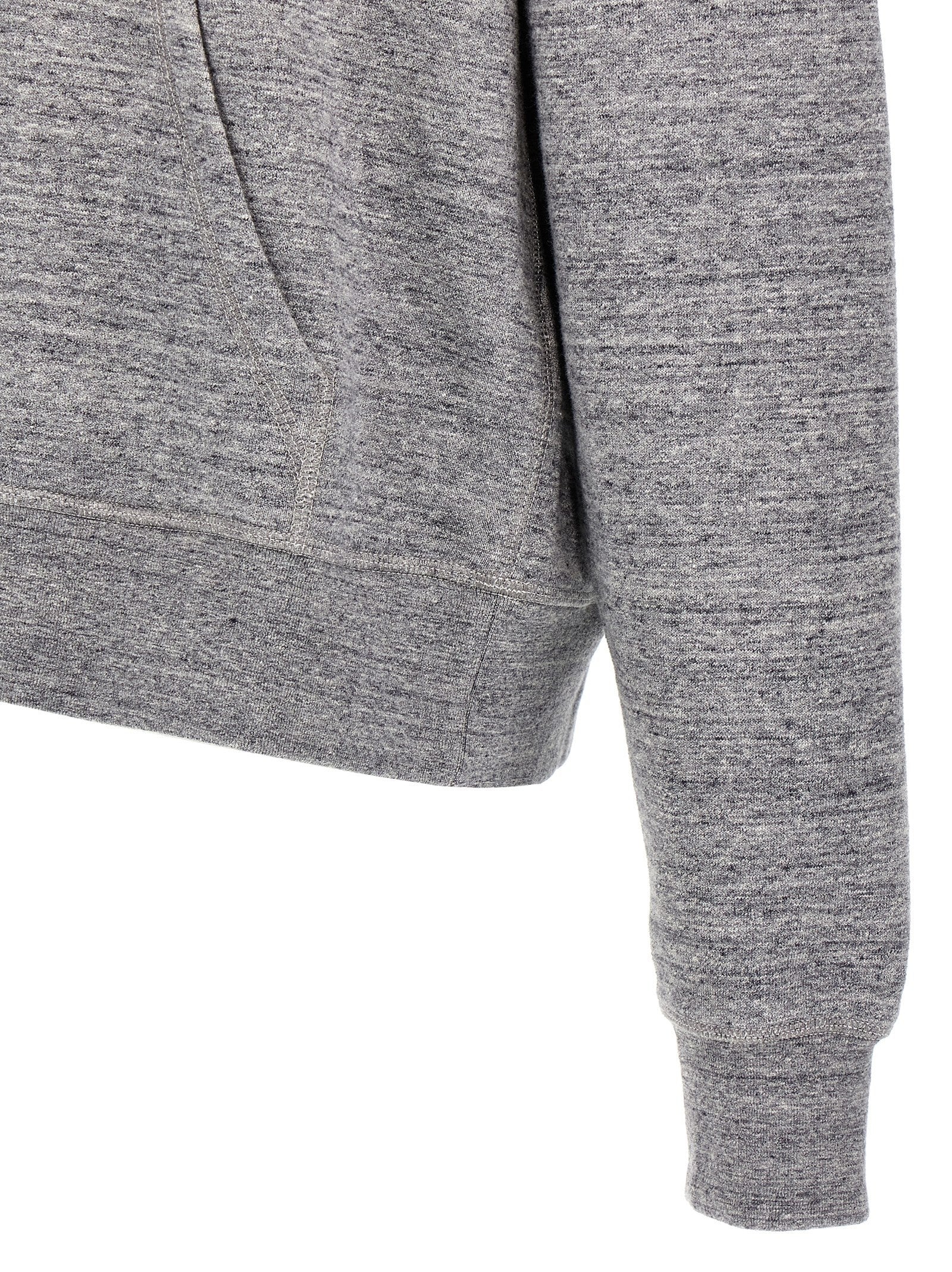 Dsquared2 Nyc Fit Hoodie Grey
