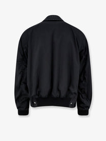 Bottega Veneta Men's Nylon and Cotton Jacket Black
