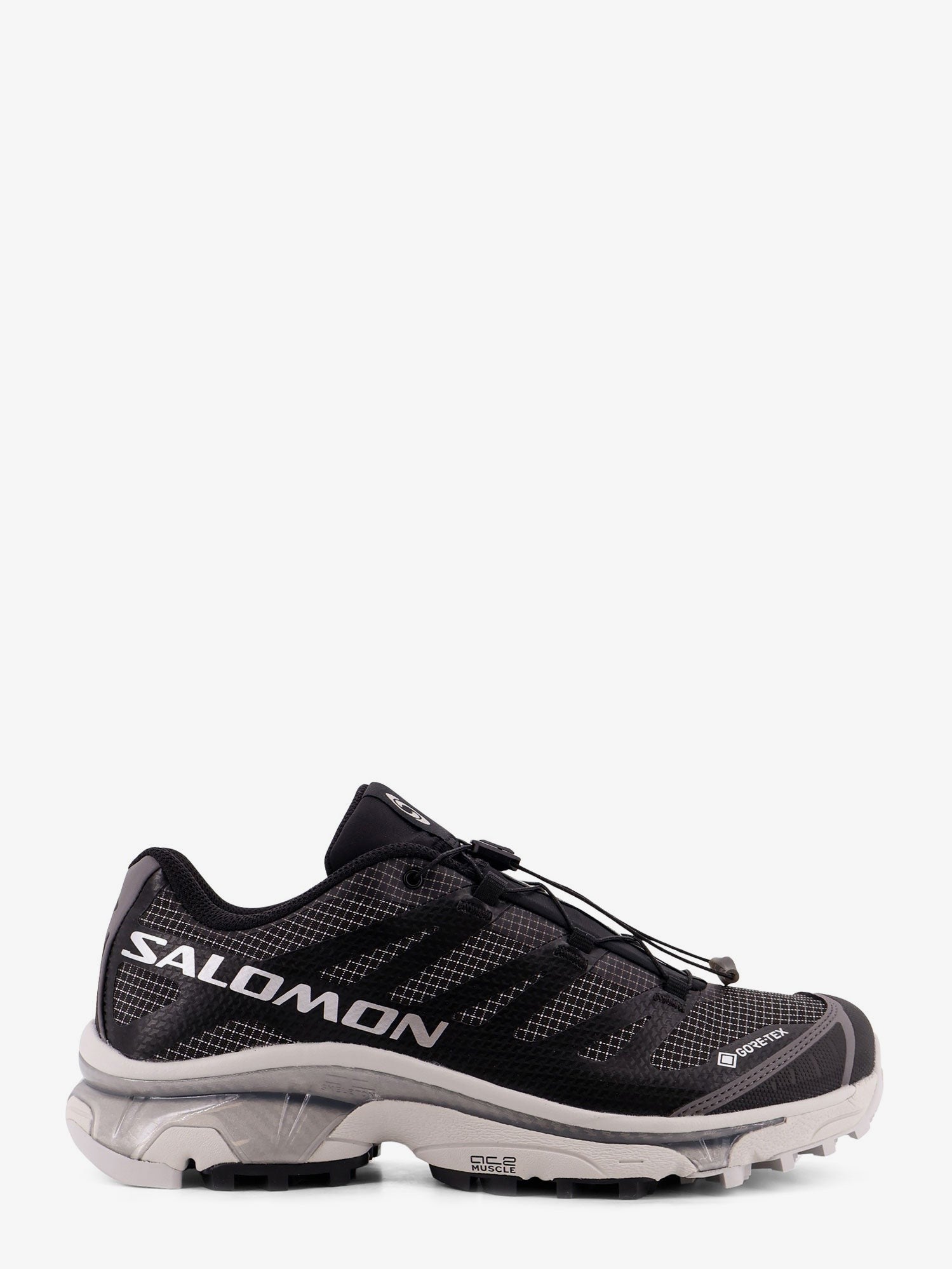 Salomon Men's Nylon and Goretex XT Sneakers Black