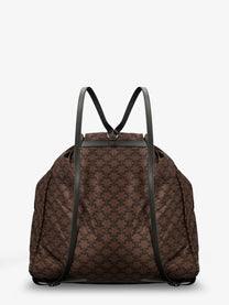 Celine Men's Nylon and Leather Backpack Black