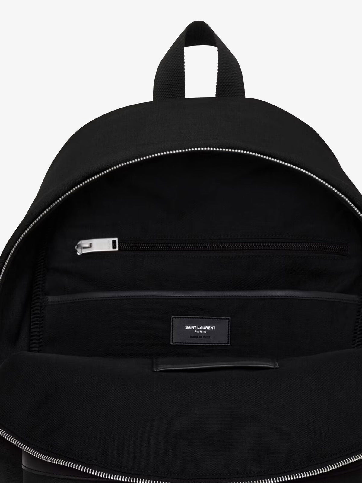 Saint Laurent Men's Rucksack Black, view 4
