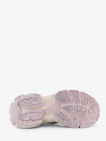 Balenciaga Women's Nylon and Mesh Runner Sneakers Grey