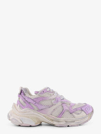 Balenciaga Women's Nylon and Mesh Runner Sneakers Grey