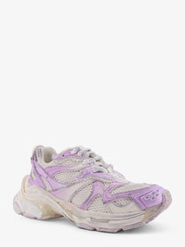 Balenciaga Women's Nylon and Mesh Runner Sneakers Grey