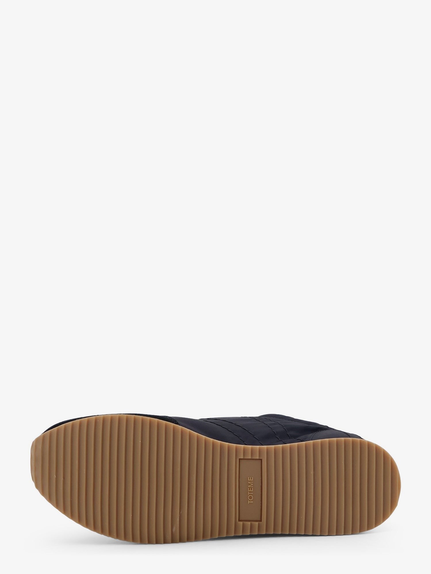 Toteme Women's Nylon and Suede Sneakers Black
