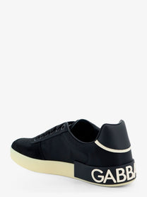 Dolce &amp; Gabbana Men's Nylon and Suede Sneakers Black