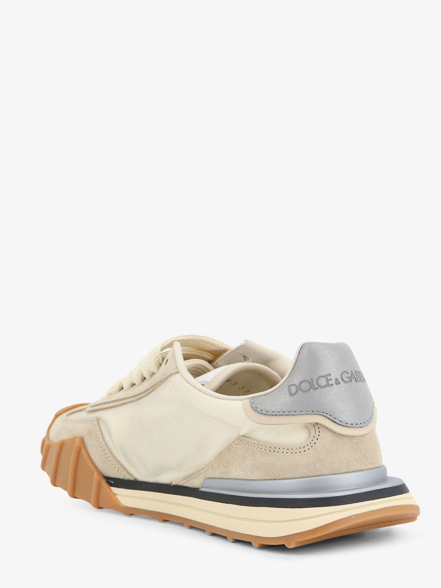 Dolce &amp; Gabbana Women's Nylon and Suede Sneakers White