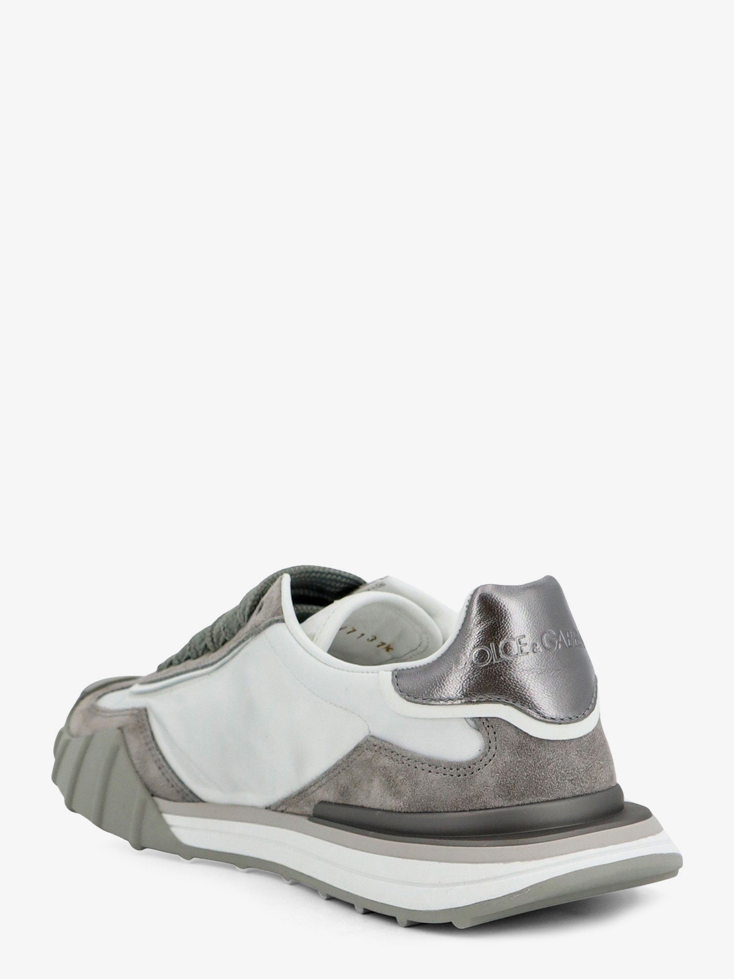 Dolce &amp; Gabbana Women's Nylon and Suede Sneakers White