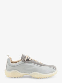 Miu Miu Women's Nylon and Suede Sneakers Grey
