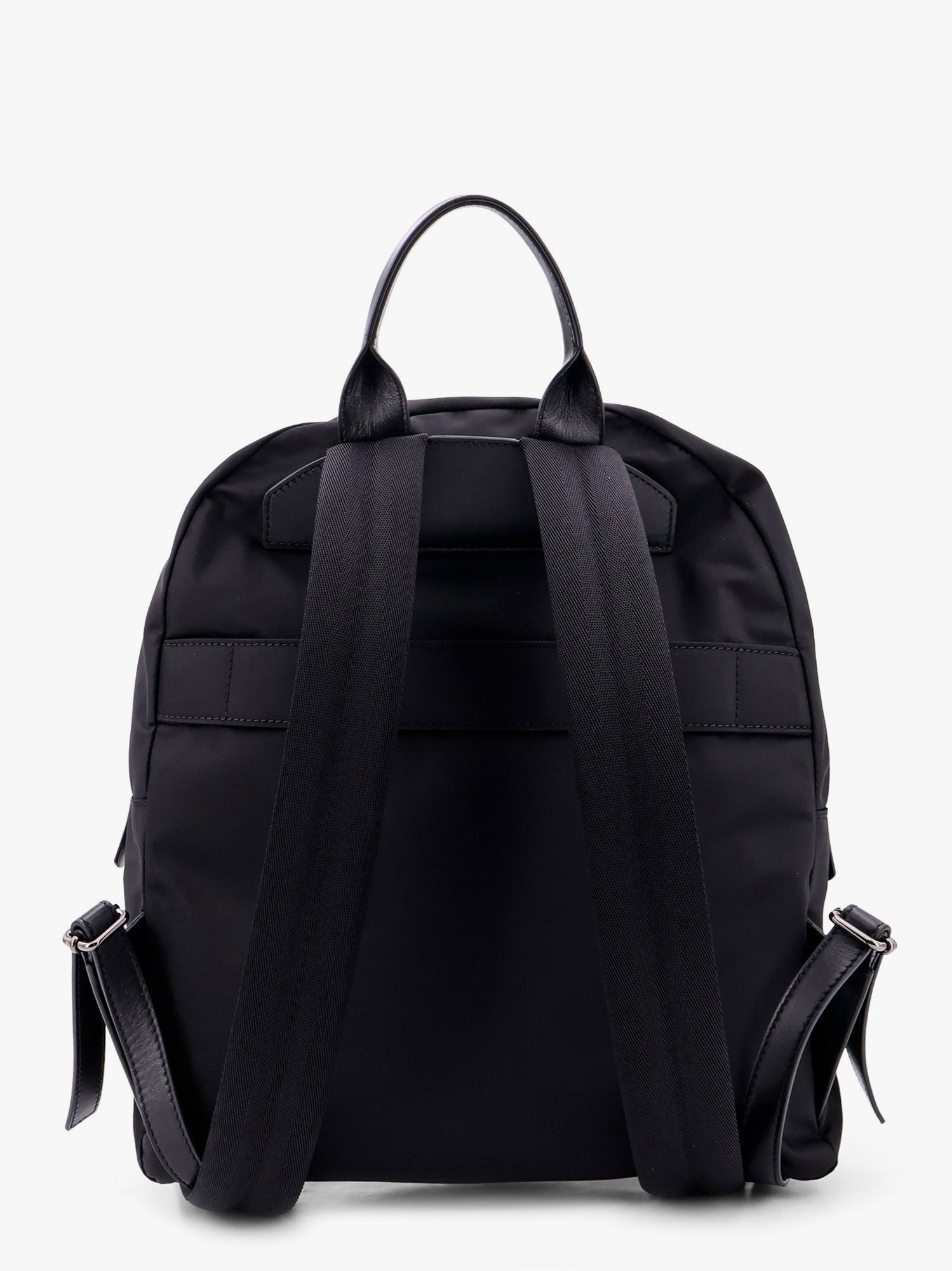 Kiton Men's Nylon Backpack Black