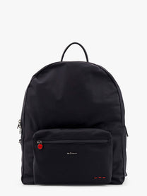 Kiton Men's Nylon Backpack Black