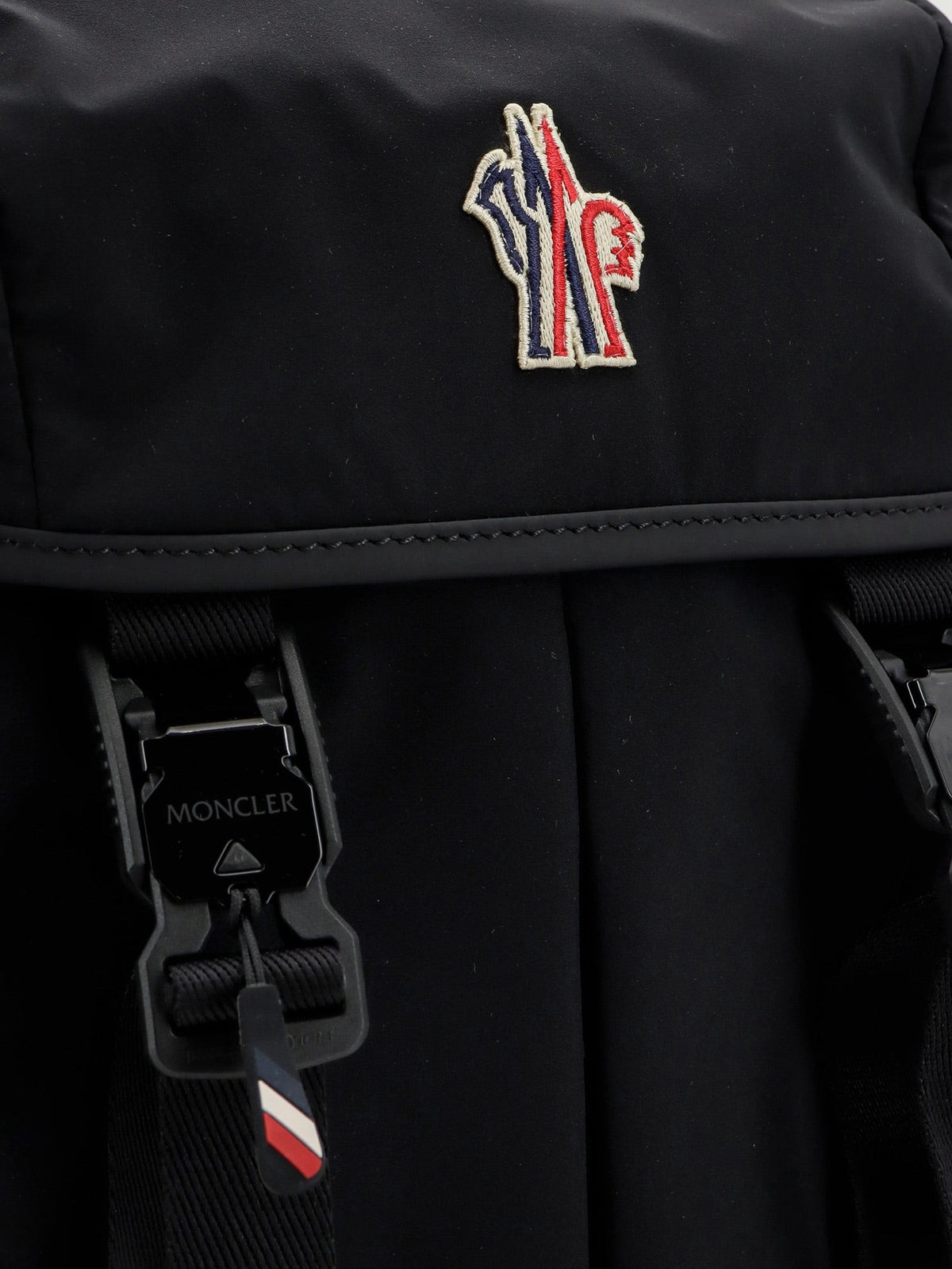 Moncler Grenoble Men's Nylon Backpack Black