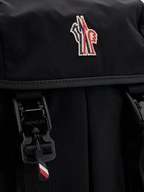 Moncler Grenoble Men's Nylon Backpack Black
