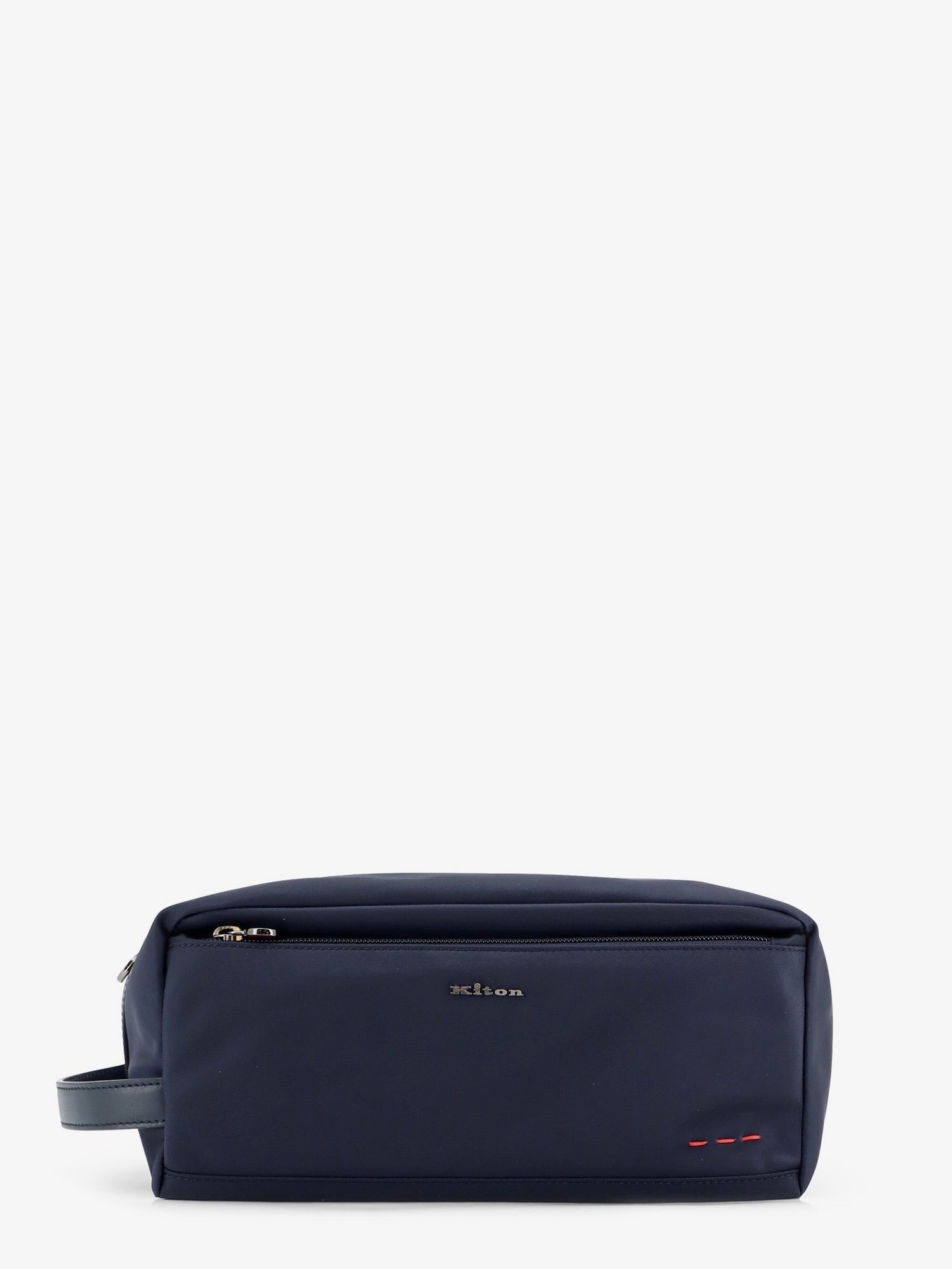 Kiton Men's Nylon Beauty Case Blue