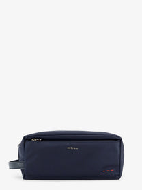 Kiton Men's Nylon Beauty Case Blue